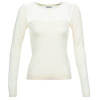 Vero Moda MOON MESH women\'s Sweater in BEIGE