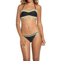 very stitchwork bandeau bikini set