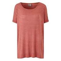 vero moda oversized boat neck top