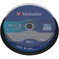 Verbatim 43746 BD-R DL 50GB 6x - Pack Of 10