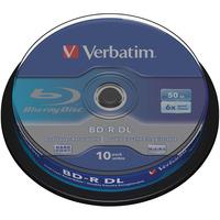 verbatim 43746 bd r dl 50gb 6x pack of 10