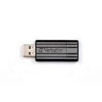 Verbatim 32GB Store \'n\' Go PinStripe USB Drive - Black
