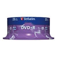 Verbatim DVD+R 16x 4.7GB 25pack Spindle