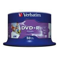 Verbatim DVD+R 16x 50pack Printable