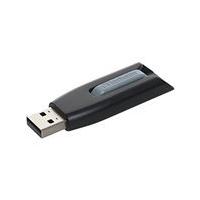 verbatim store n go v3 64gb usb 30 flash drive grey