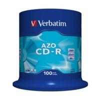 Verbatim CD-R 700MB 52x AZO Crystal 100pk Spindle