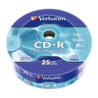Verbatim CD-R Extra Protection 700MB 52x 25pk Bulk