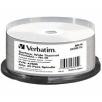 Verbatim BD-R 25GB 135min 2x Wide Thermo Printable printable 25pk Spindle