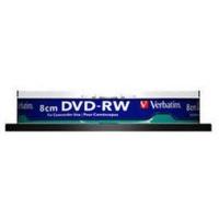 Verbatim DVD-RW Mini 1, 4GB 55min 2x Inkjet Printable No ID Brand printable 10pk Spindle
