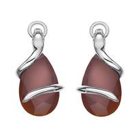 Veleno Drop Earrings - Fire