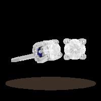 vera wang love 045ct brilliant cut diamond stud earrings