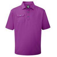 Verdant Lisle Single Pocket Polo - Orchid