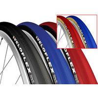 Veloflex - Corsa Folding Tyre Red/Black 700x23mm