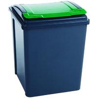 VFM Green/Grey Recycling Bin 50 Litre