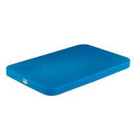 VFM Blue Mobile Tapered Container Truck Lid