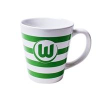 VfL Wolfsburg Striped Mug, N/A