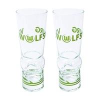 VfL Wolfsburg Football Glass - 2 Pack, N/A