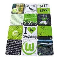 VfL Wolfsburg Cork Coaster Set, N/A