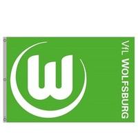 VfL Wolfsburg Hissfahne Logo Flag - 180x120, N/A