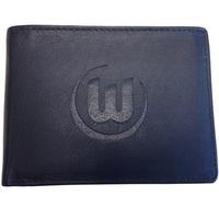 vfl wolfsburg logo leather wallet na