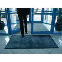 vfm black blue economy washable entrance mat 1150x1750mm 312428