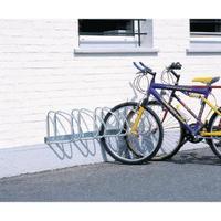 VFM Aluminium WallFloor Mounted 4-Bike Cycle Rack 320080