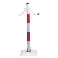 VFM RedWhite Collapsible Barrier PostChain 320088