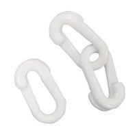 VFM White Barrier Split Connector Link 10mm Pack of 10 326019