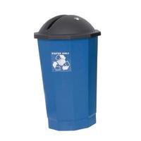VFM Black Blue Recycling Paper Bank