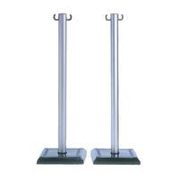 vfm greyblack pvc barrier post pack of 2 349735