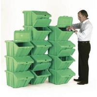 VFM Green Heavy Duty Recycle BinLid Pack of 12 369052