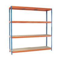VFM OrangeZinc Heavy Duty Painted Shelving Unit 379234