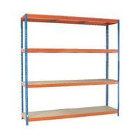 VFM OrangeZinc Heavy Duty Painted Shelving Unit 379235
