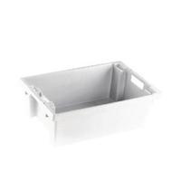 VFM White Solid Slide StackNesting Container 32 Litre 382959