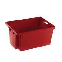 VFM Red Solid Slide StackNesting Container 50 Litre 382964