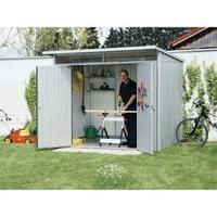 vfm metallic additional door for garden storage shed 332969