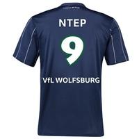 vfl wolfsburg third shirt 2016 17 kids with ntep 9 printing navy