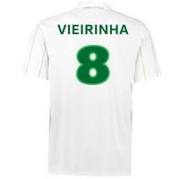 vfl wolfsburg away shirt 2016 17 with vieirinha 8 printing white