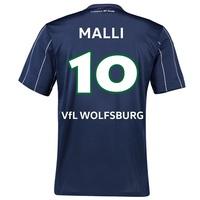 VfL Wolfsburg Third Shirt 2016-17 - Kids with Malli 10 printing, Navy