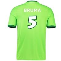 VfL Wolfsburg Home Shirt 2016-17 - Kids with Bruma 5 printing, Green