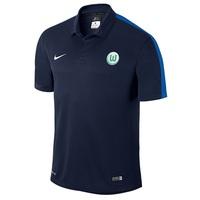 vfl wolfsburg training polo blue blue