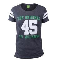 VfL Wolfsburg Sports T-Shirt - Grey - Womens, Grey