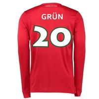 vfl wolfsburg goalkeeper shirt 2016 17 kids with grn 20 printing red