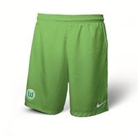 vfl wolfsburg away short 2016 17 kids white