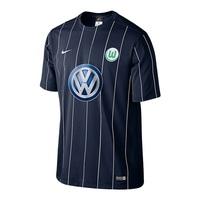 vfl wolfsburg third shirt 2016 17 kids navy