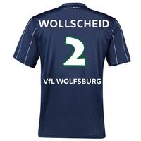 VfL Wolfsburg Third Shirt 2016-17 - Kids with Wollscheid 2 printing, Navy