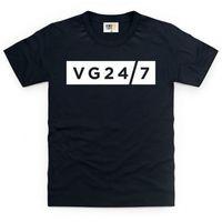 VG247 Logo White Kid\'s T Shirt