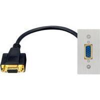 VGA Adapter [1x VGA socket - 1x VGA socket] Black Inakustik