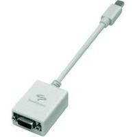 VGA / DisplayPort Adapter [1x Mini DisplayPort plug - 1x VGA socket] White