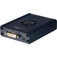 VGA / DVI Adapter [1x VGA plug - 1x DVI socket 25-pin] Black